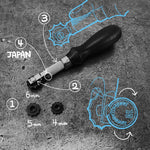Oka Factory 🇯🇵 - Japanese Stitching / Marking Wheel Set