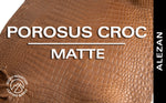 Porosus Crocodile - Matte - Farm Raised / Luxury Skins (35-39cm)