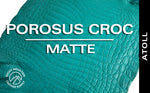 Porosus Crocodile - Matte - Farm Raised / Luxury Skins (35-39cm)