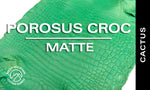 Porosus Crocodile - Matte - Farm Raised / Luxury Skins (35-39cm)