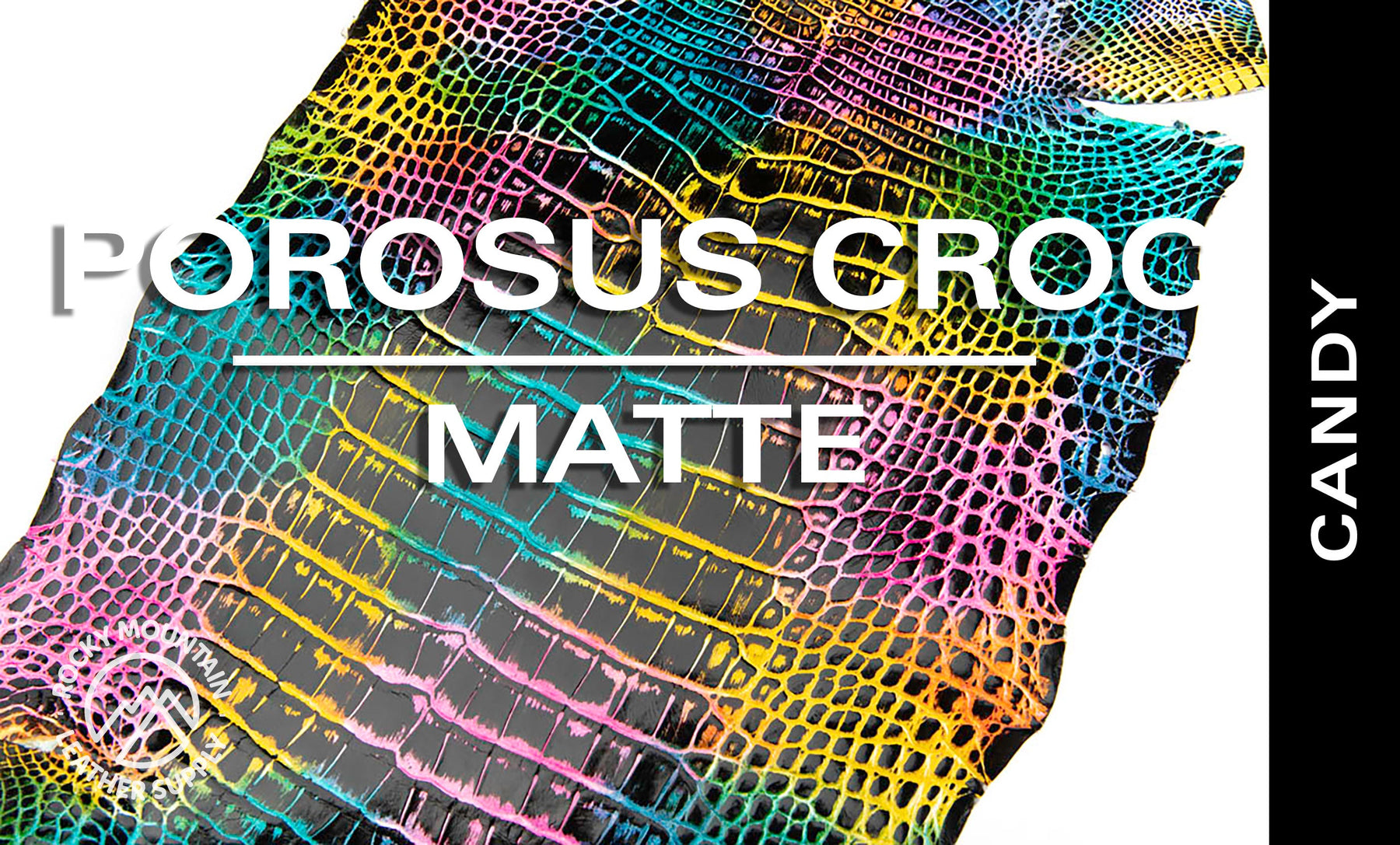 Porosus Crocodile - Matte - Farm Raised / Luxury Skins (35-39cm)