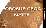 Porosus Crocodile - Matte - Farm Raised / Luxury Skins (35-39cm)