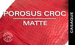 Porosus Crocodile - Matte - Farm Raised / Luxury Skins (35-39cm)