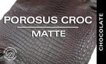 Porosus Crocodile - Matte - Farm Raised / Luxury Skins (35-39cm)