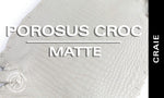 Porosus Crocodile - Matte - Farm Raised / Luxury Skins (35-39cm)