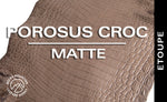 Porosus Crocodile - Matte - Farm Raised / Luxury Skins (35-39cm)