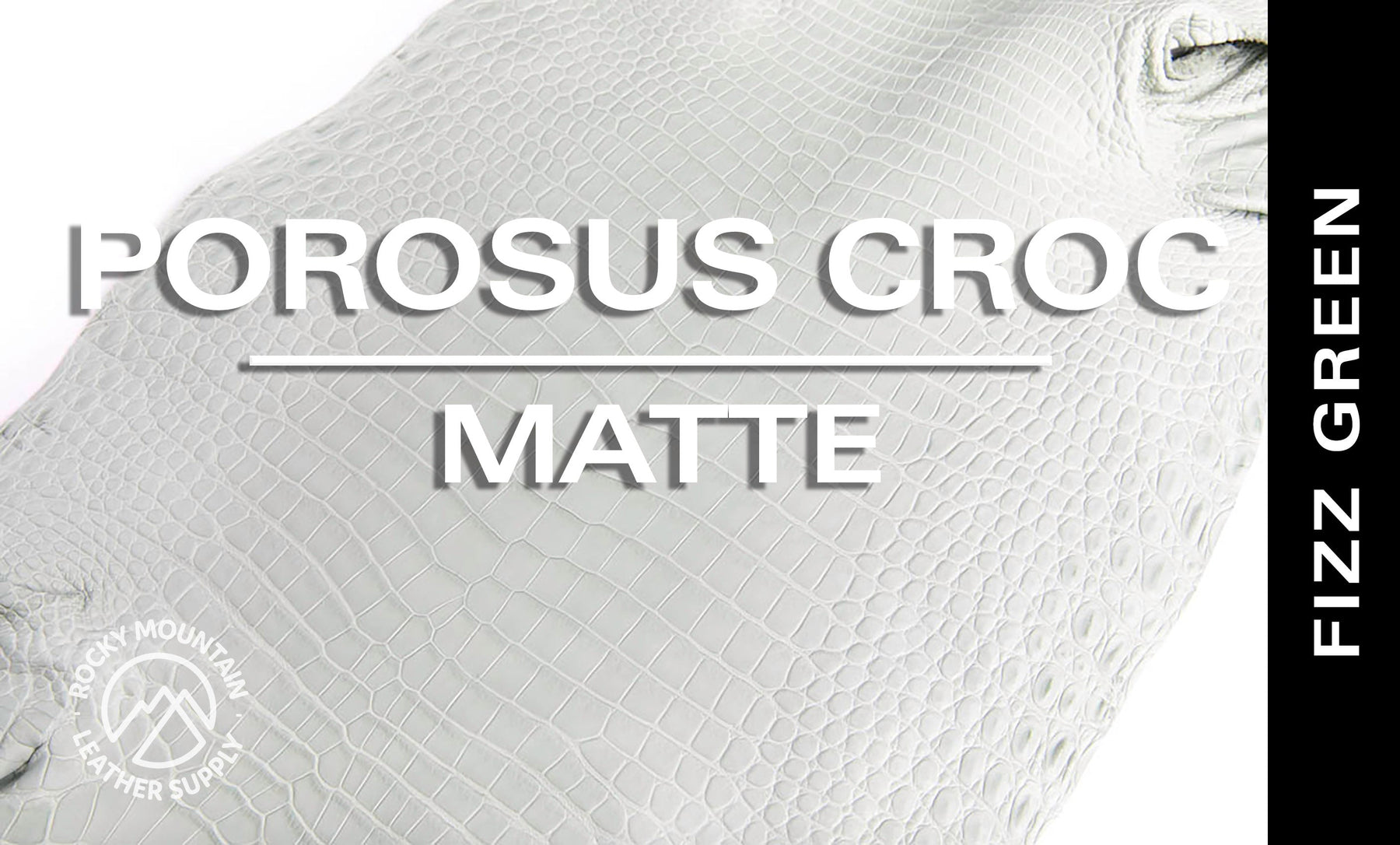 Porosus Crocodile - Matte - Farm Raised / Luxury Skins (35-39cm)