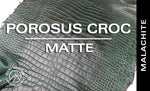 Porosus Crocodile - Matte - Farm Raised / Luxury Skins (35-39cm)