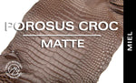 Porosus Crocodile - Matte - Farm Raised / Luxury Skins (35-39cm)