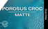 Porosus Crocodile - Matte - Farm Raised / Luxury Skins (35-39cm)