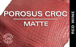Porosus Crocodile - Matte - Farm Raised / Luxury Skins (35-39cm)
