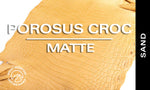 Porosus Crocodile - Matte - Farm Raised / Luxury Skins (35-39cm)