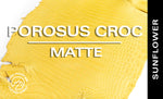 Porosus Crocodile - Matte - Farm Raised / Luxury Skins (35-39cm)