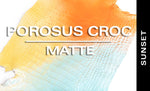 Porosus Crocodile - Matte - Farm Raised / Luxury Skins (35-39cm)