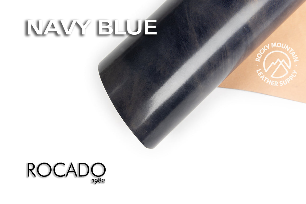Rocado 🇮🇹 - "Museum" Shell Cordovan - Veg Tanned (Navy Blue)