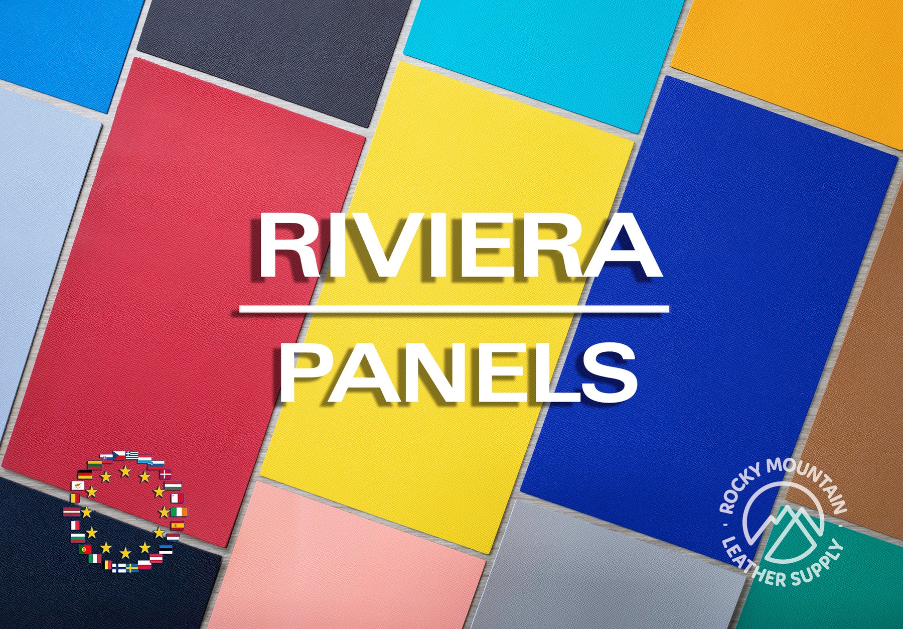 Riviera Matte 🇪🇺 - Luxury Calfskin Leather (PANELS)