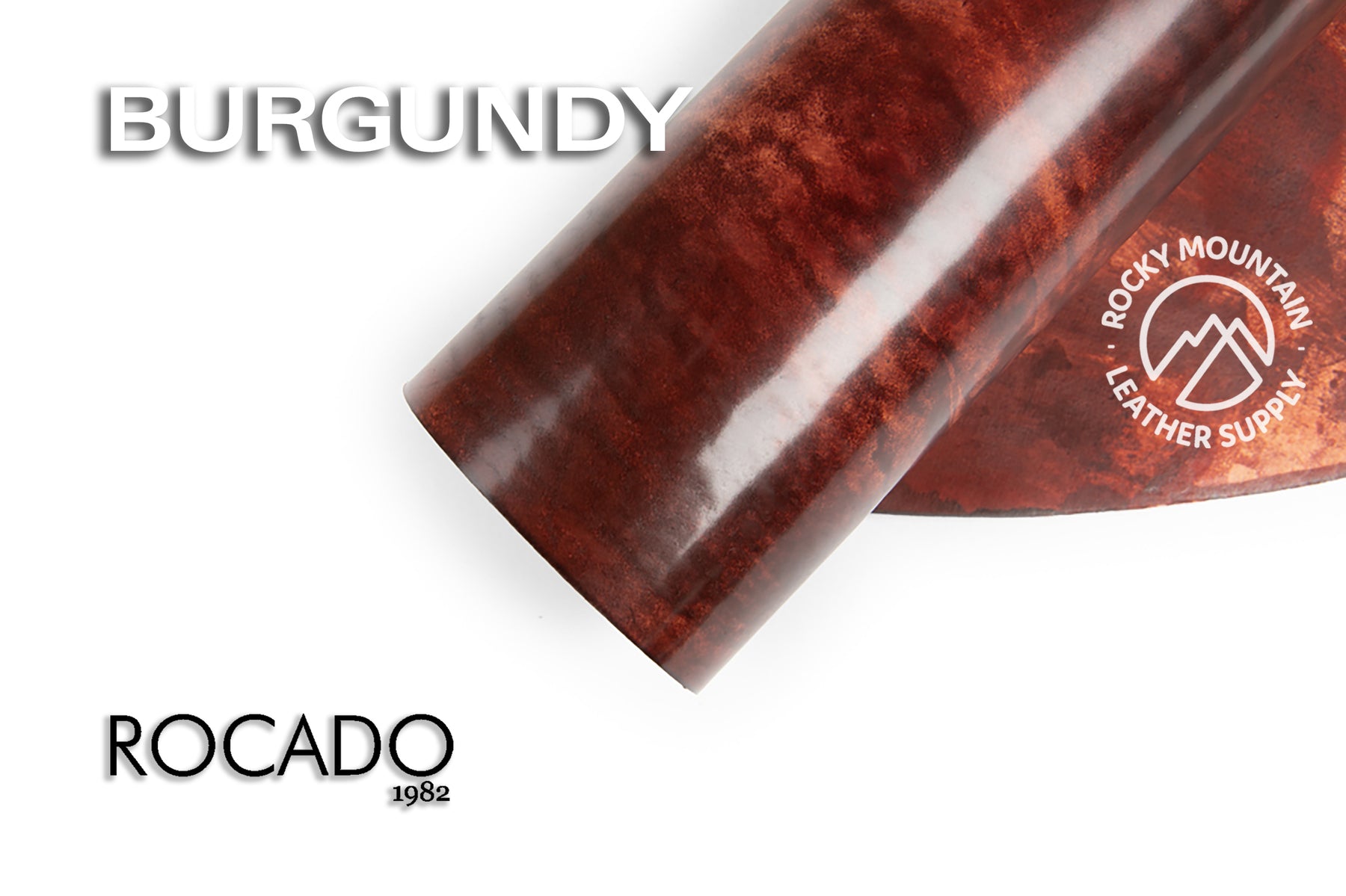 Rocado - "Marbled" Shell Cordovan - Veg Tanned (Burgundy)