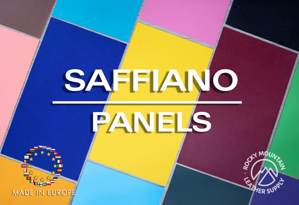 Saffiano 🇪🇺 - Luxury Calfskin Leather (PANELS)