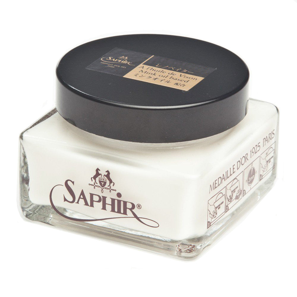 Saphir Medaille D'or 🇫🇷 - Cordovan Cream - Shell Cordovan Leather Conditioning Cream (75mL)