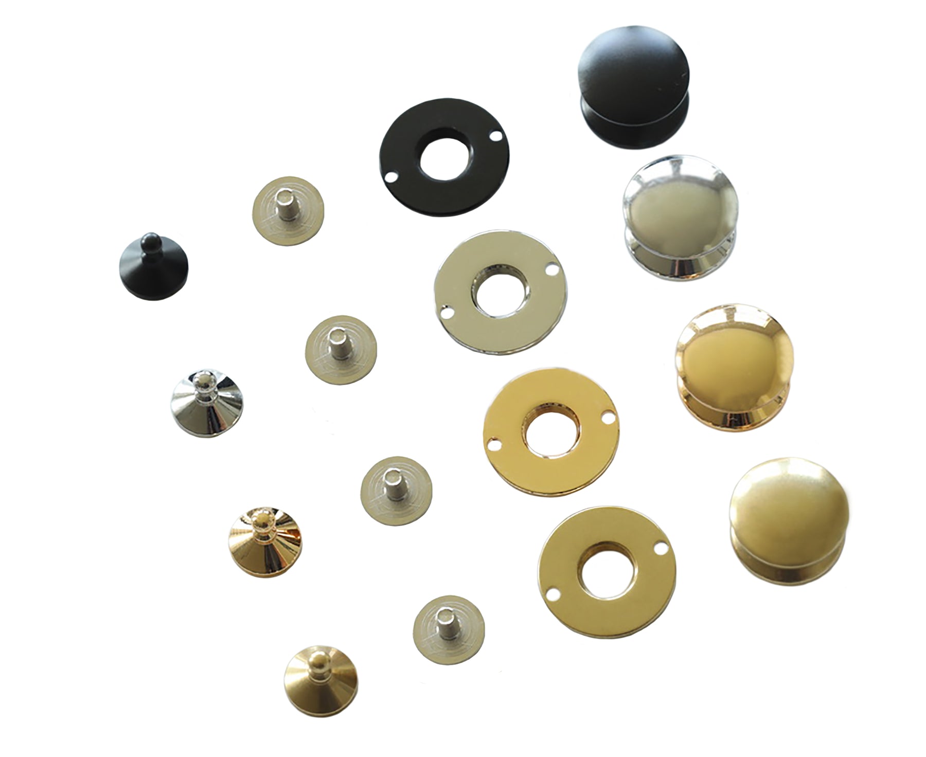 Rocky Mtn - Quick Release Snaps (Solid Brass) Large Round