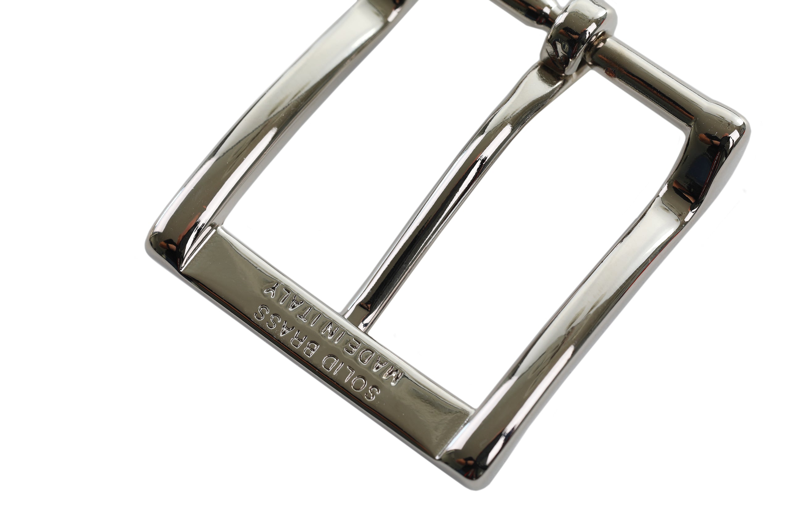 Italian - "Executive" Belt Buckle (Solid Brass)