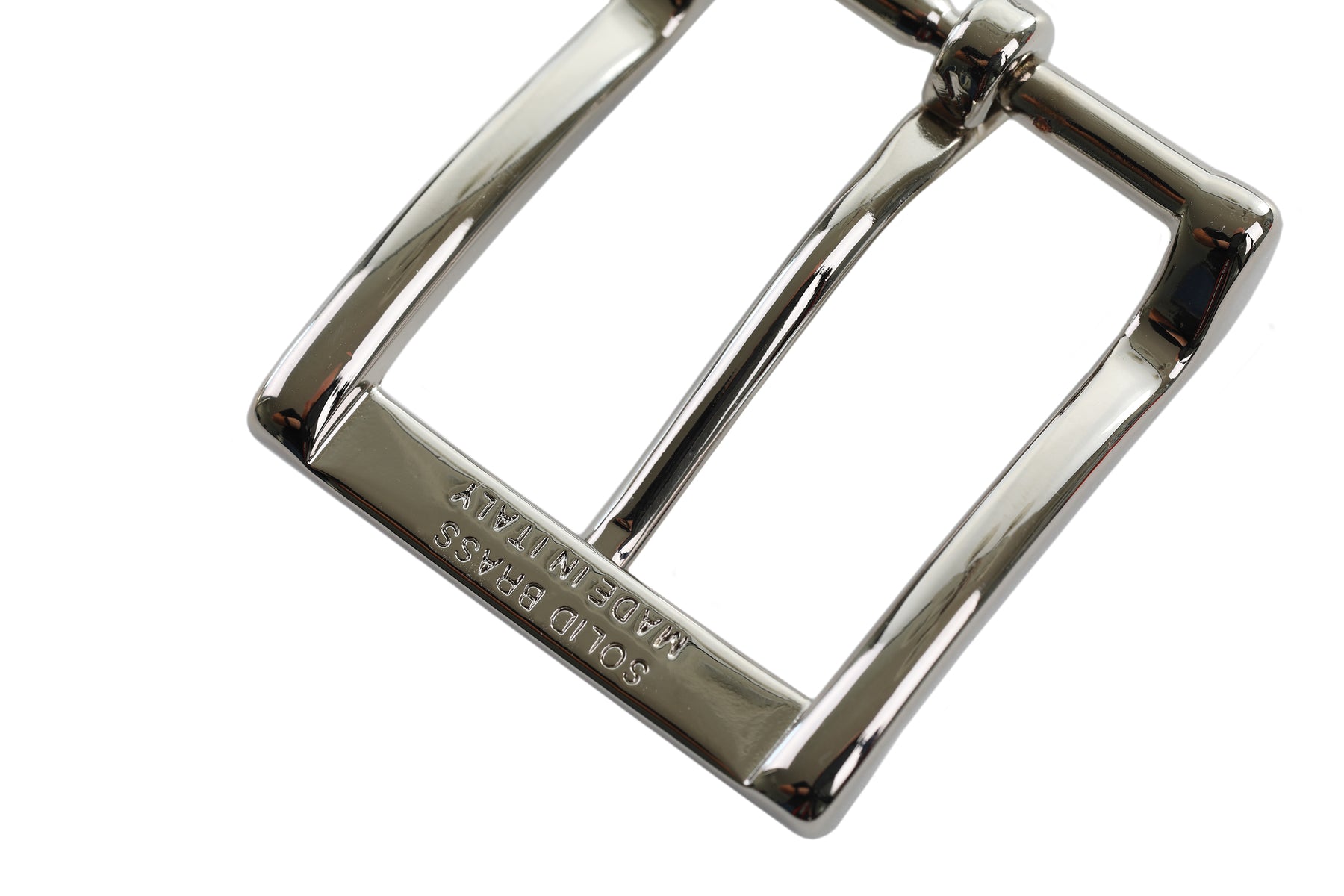 Italian - "Executive" Belt Buckle (Solid Brass)