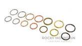 Split Key Rings - 8 Colors