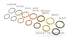 Split Key Rings - 8 Colors