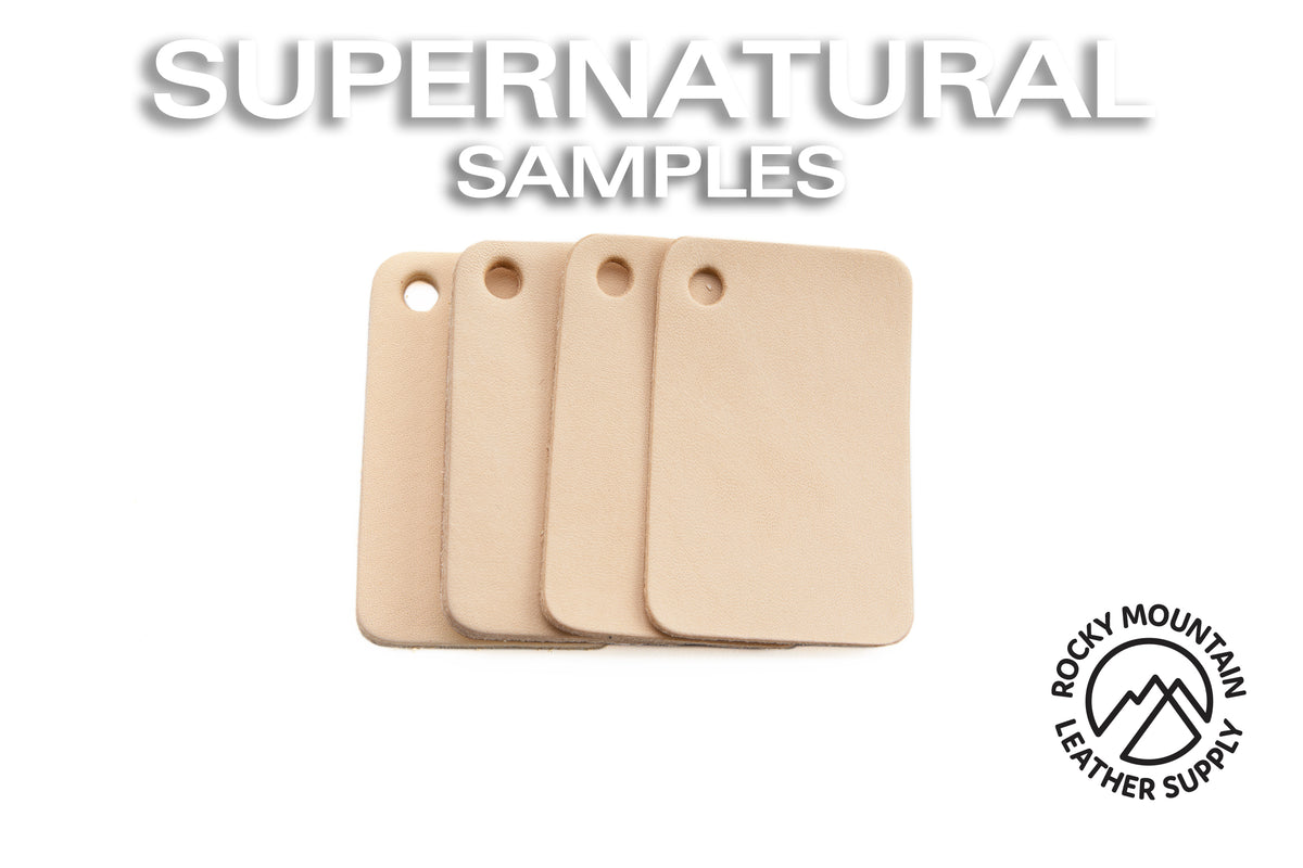 Rocky Mountain - Super Natural - Natural Veg Tan Leather (SAMPLES)