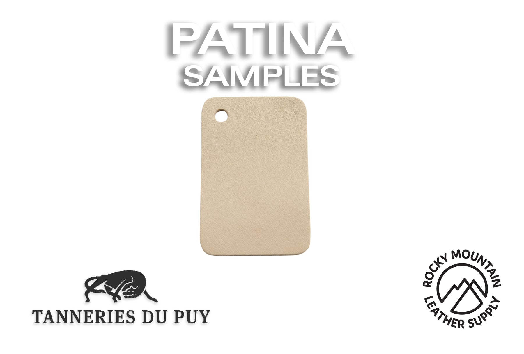 Tannery Du Puy 🇫🇷 - Patina Crust -  "Dyeable" French Calf Crust for Patina Effect  (SAMPLES