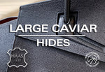 Tanneries Haas 🇫🇷 - Caviar (Large)- Luxury Calfskin Leather (HIDES)