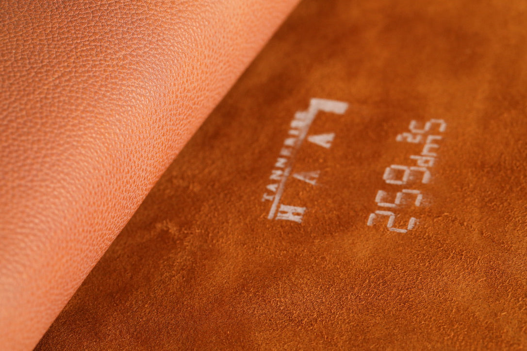 Tanneries Haas - "Foulonne" Novonappa - French Calfskin Leather (SAMPLES)