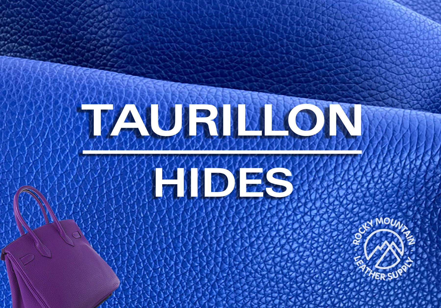 Taurillon - Luxury Handbag Large Pebbled Young Bull Leather (panels) Raisin / (1 Sqft) 9x16 or 12x12 *Size Depends on Availability by Rocky