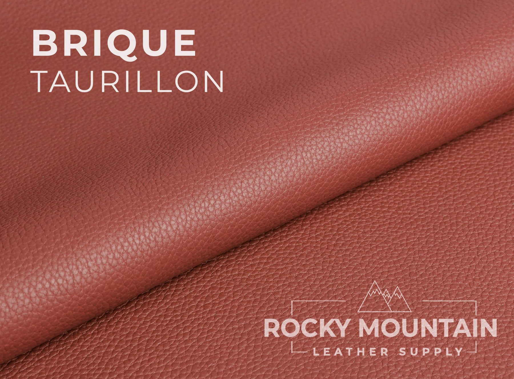 Taurillon - Luxury Handbag Large Pebbled Young Bull Leather (HIDES) Sanguine - Full Hide - Large (20-22 Sqft) by Rocky Mountain Leather Supply