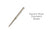 Titanium/Exotic Wood Awl (Replacement Blade Only)