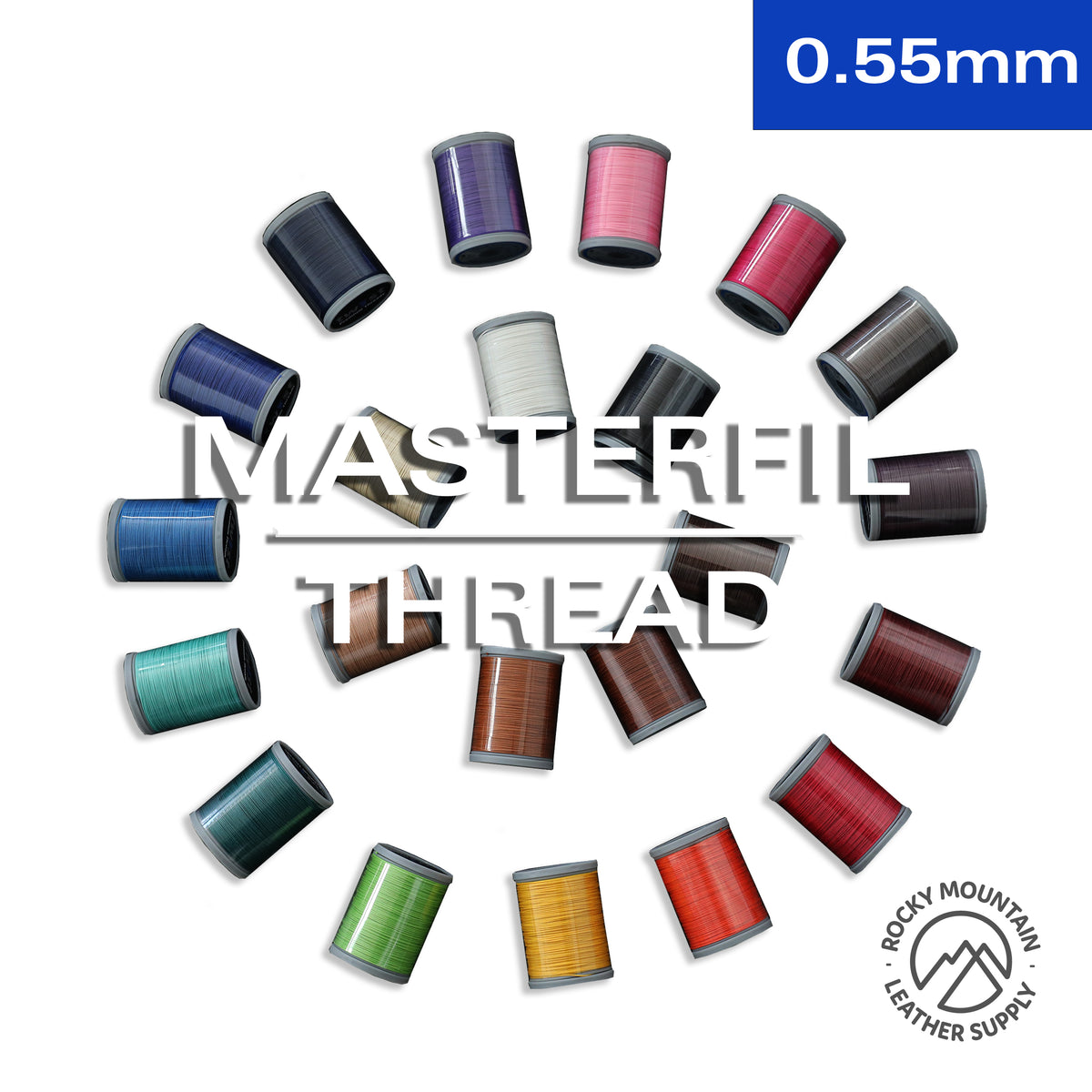 Rocky Mountain - MasterFil - Premium Waxed Linen Thread - 0.55mm