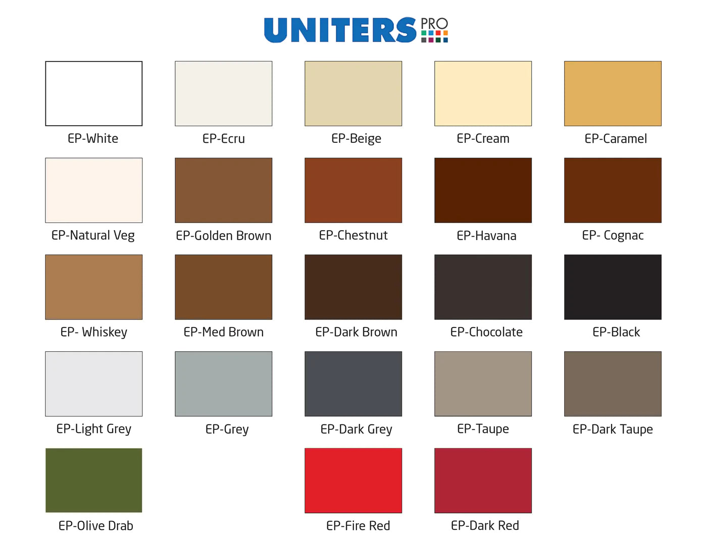 Uniters Pro Heatable Edge Paint Matte 50 Colors