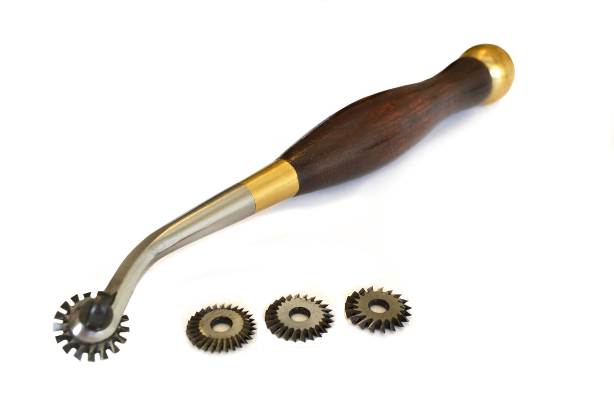 Vergez Blanchard - Pricking / Marking Wheel Set w/ Storage (7,8,10,12 tpi)