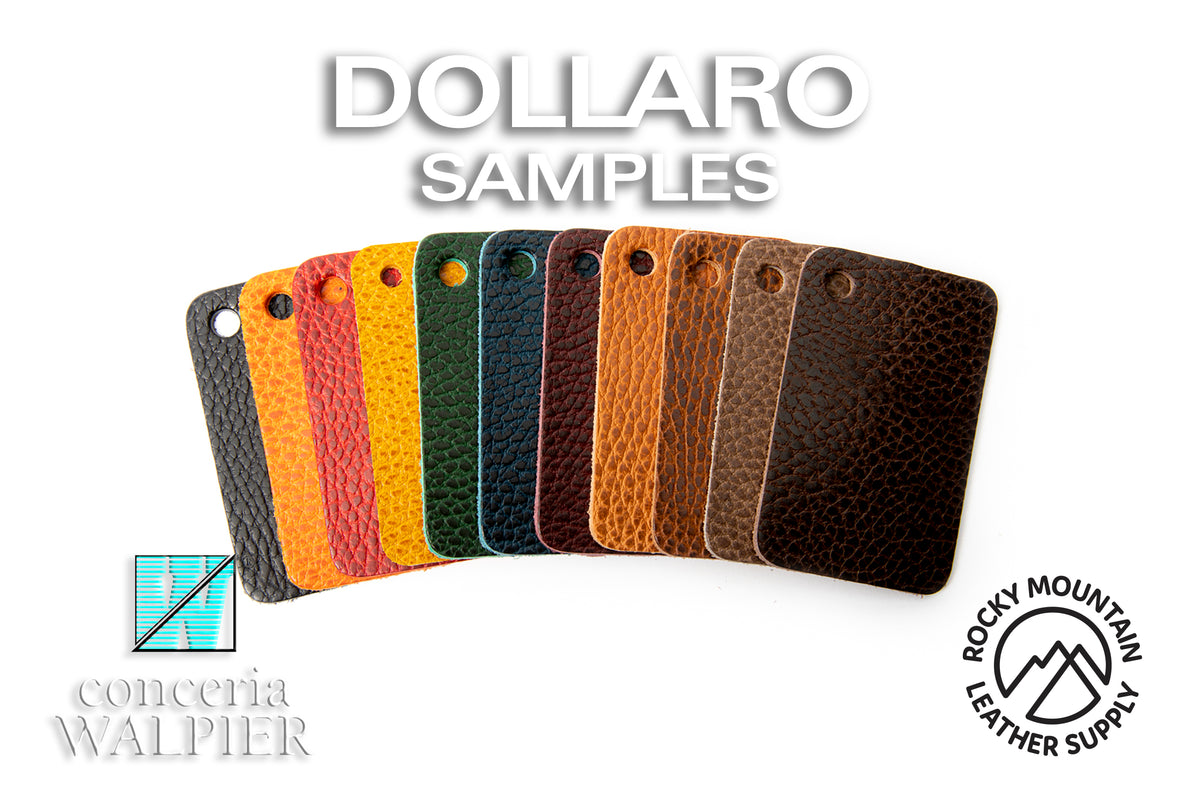 Conceria Walpier - Dollaro - Veg Tanned Leather (SAMPLES)