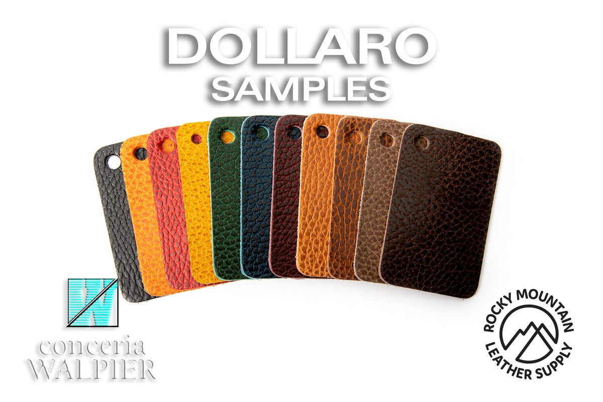 Conceria Walpier 🇮🇹 - Dollaro - Veg Tanned Leather (SAMPLES)