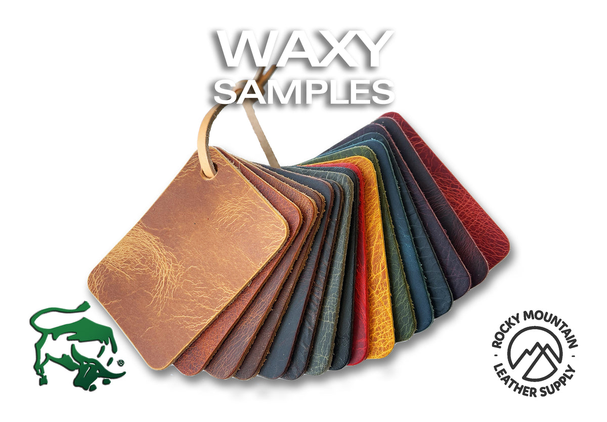 Badalassi Carlo 🇮🇹 - Waxy - Oiled Pullup Veg Tanned Leather (SAMPLES)