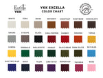 YKK Excella Zippers - Size #5 - Double Chain (Brass) - 30 inches