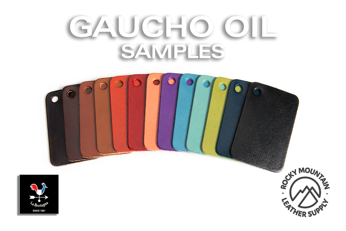 La Bretagna - Gaucho Oil - "Vacchetta" Veg Tanned Leather (SAMPLES)