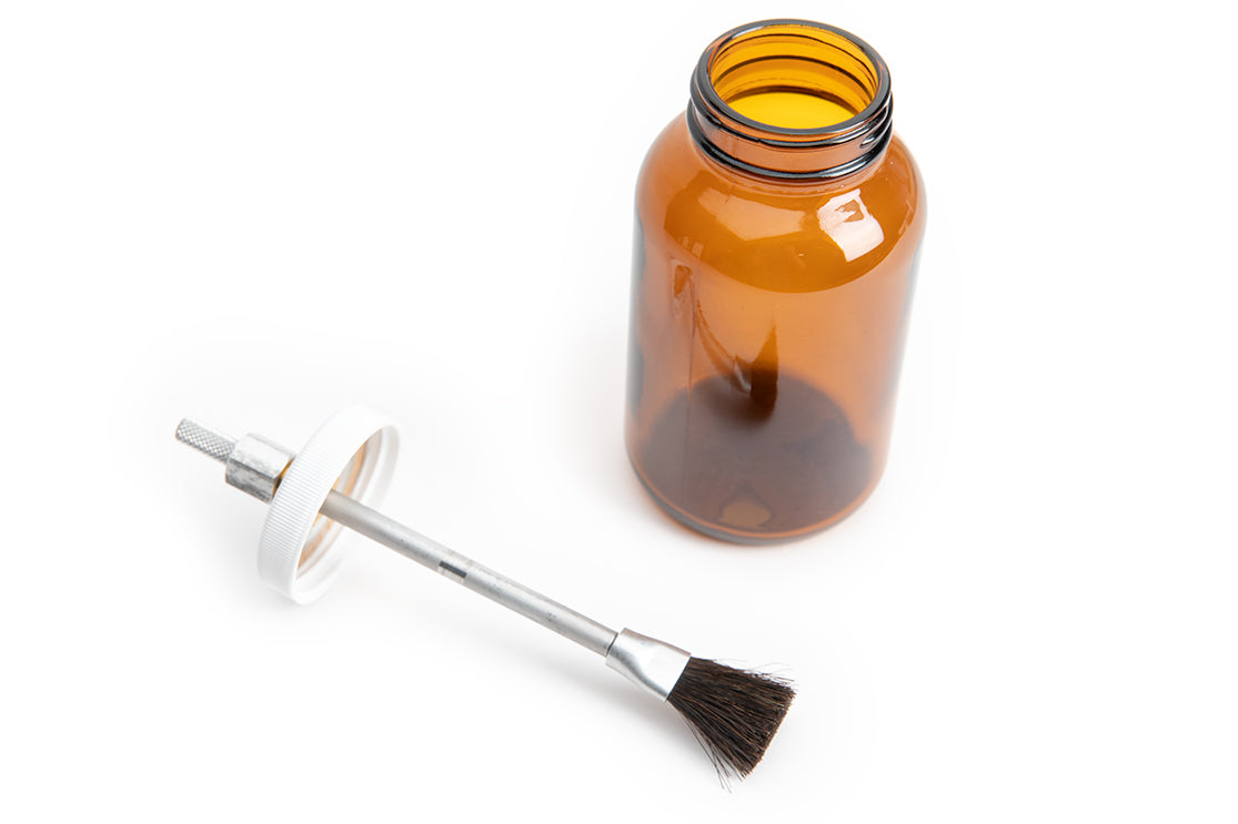 Rocky Mountain - Glue Pot / Container Glass Bottle with Brush