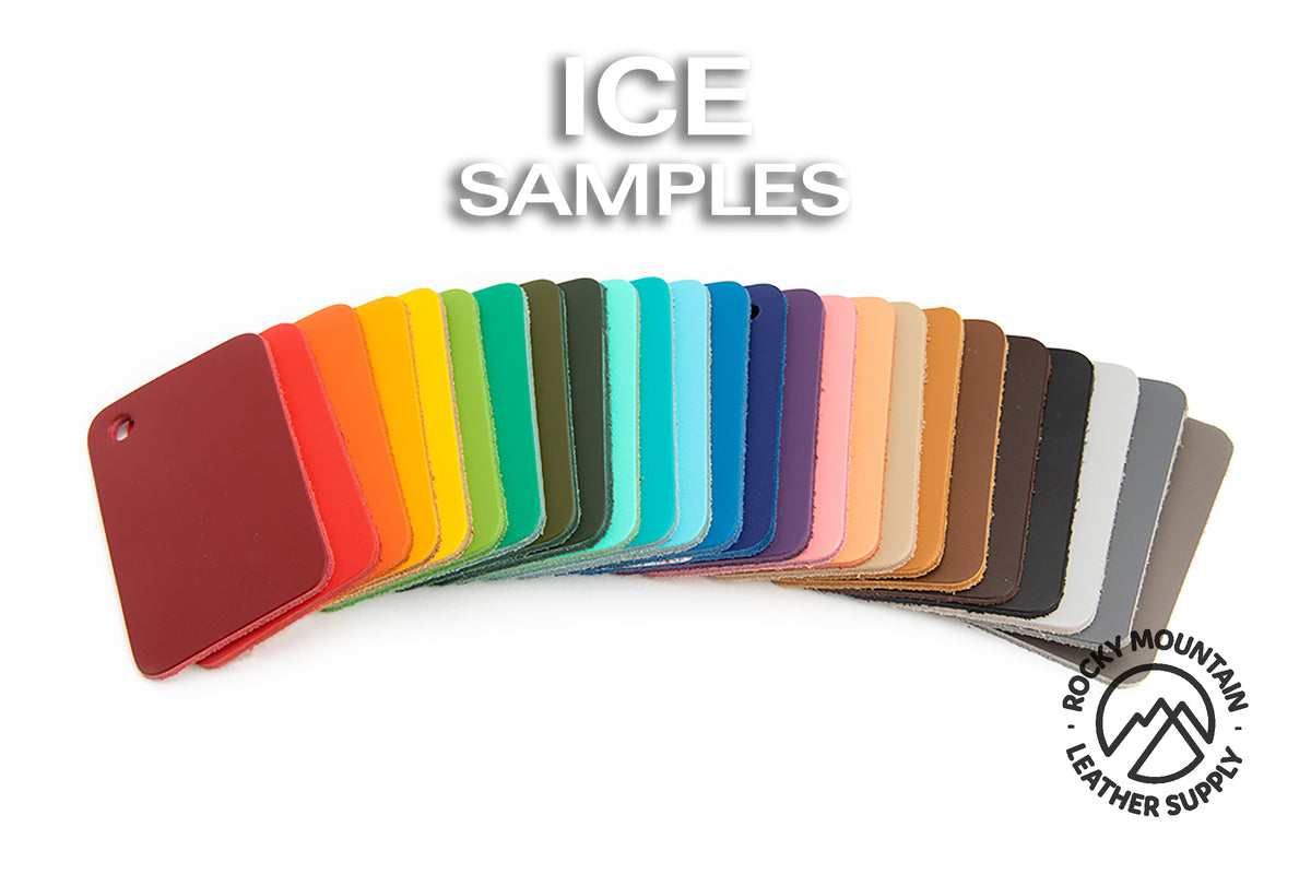 Ice 🇪🇺 - Luxury Smooth Grain Calfskin Leather (SAMPLES)