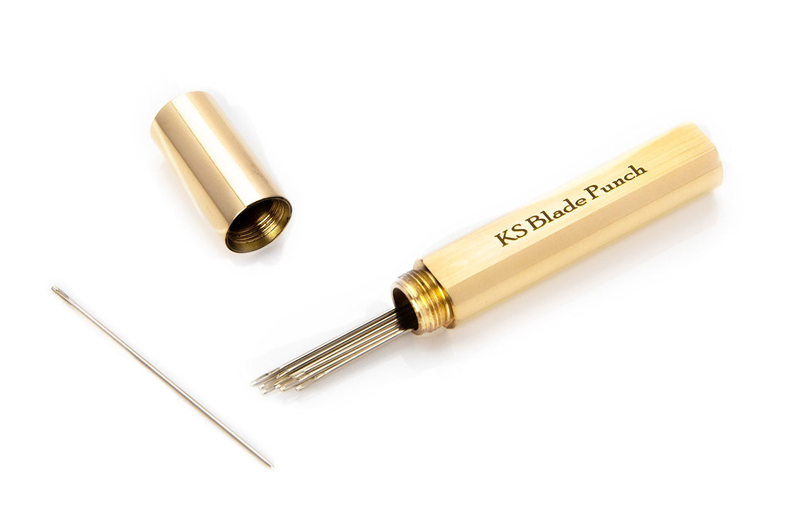 KS Blade - Brass Needle Case