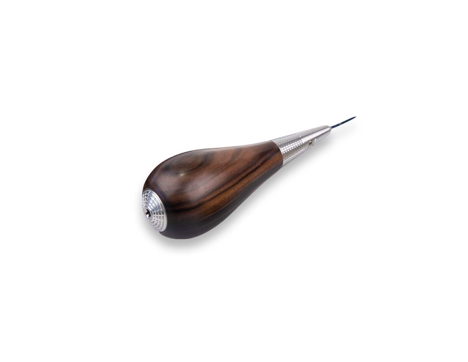 Titanium & Exotic Wood Awl (Square Nose Awl Blade) - Razor Sharp!