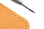 Titanium & Exotic Wood Awl (Square Nose Awl Blade) - Razor Sharp!