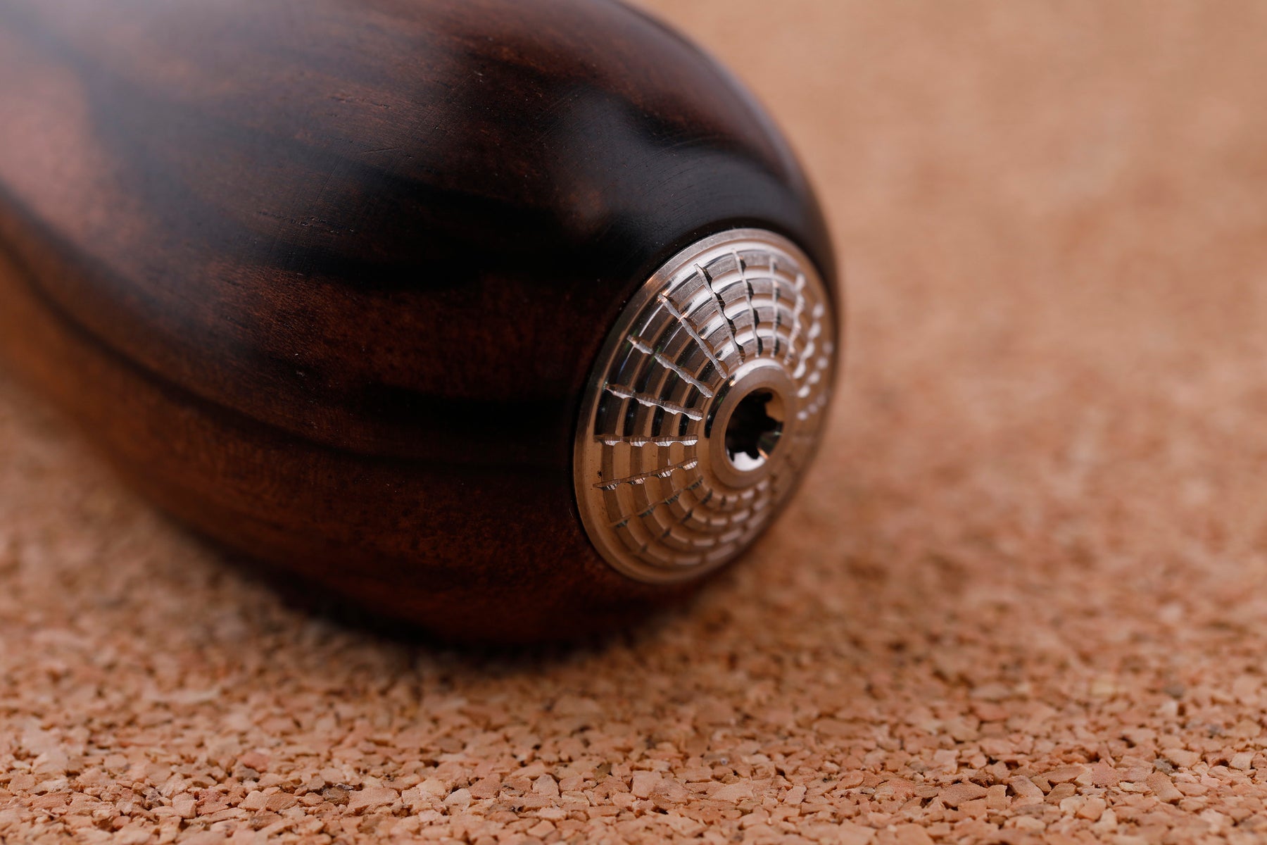 Titanium & Exotic Wood Awl (Square Nose Awl Blade) - Razor Sharp!